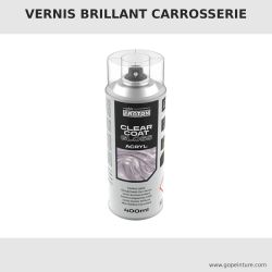 Vernis brillant carrosserie en aérosol