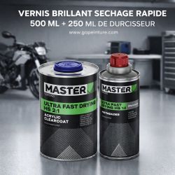 Pack vernis séchage rapide 750 ML
