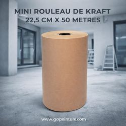 Kraft mini rouleau 22,5 cm x 50 mètres