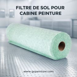 Filtre pour cabine de peinture