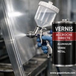 Vernis en accroche directe + durcisseur