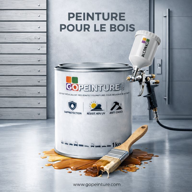 Peinture pour bois 