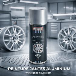 Peinture jantes alu en aérosol