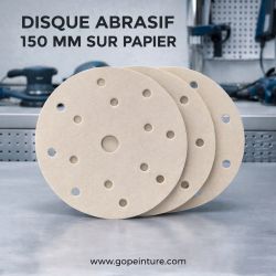 Disques abrasifs 15 trous diam. 150(100 pièces )