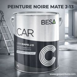Peinture noire mate J-13 BESA