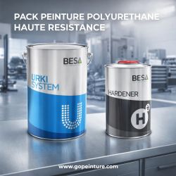 Peinture polyurethane haute résistance + durcisseur