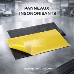Panneau insonorisants 50cm x 50cm x 2mm