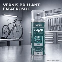 Vernis brillant carrosserie en aérosol