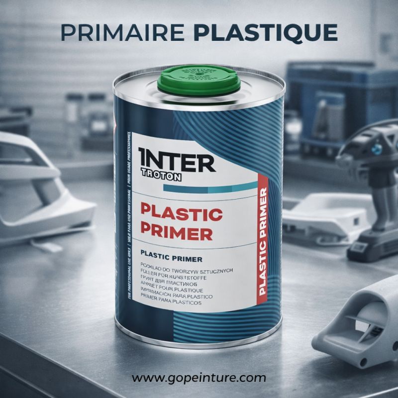 Primaire GOPEINTURE pour plastique bidon de 1 Litre