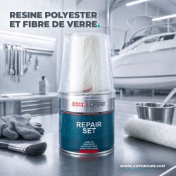 Resine polyester et fibre de verre