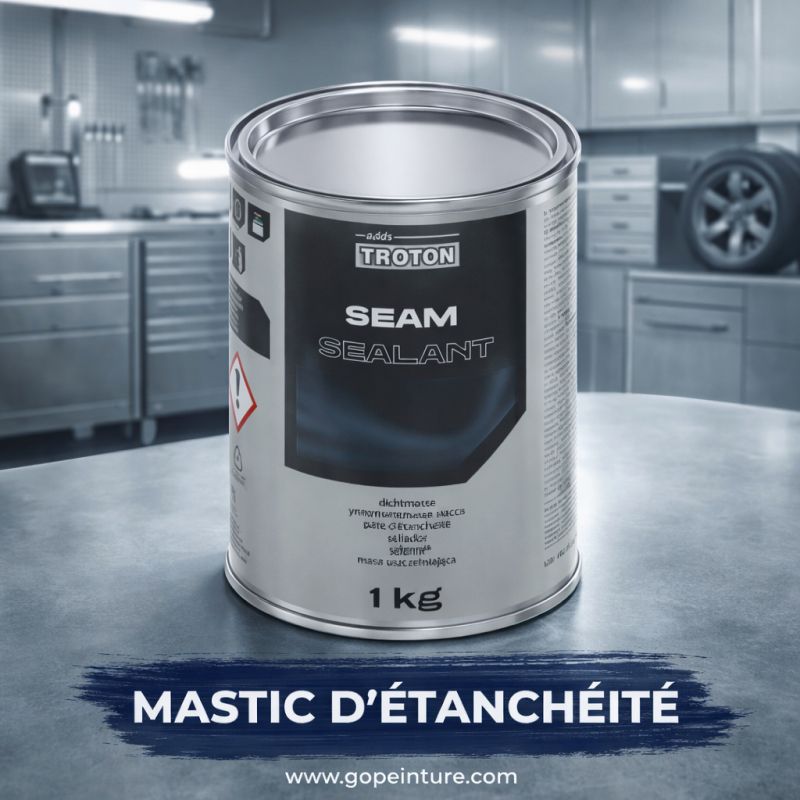 Mastic d'étanchéité à la brosse -Trace de pinceau 1kg