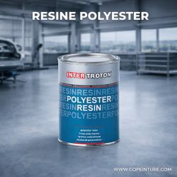 Resine polyester + durcisseur