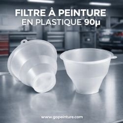 Filtre à peinture en plastique 90µ