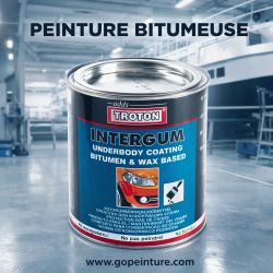 Peinture bitumeuse pour bas de caisse