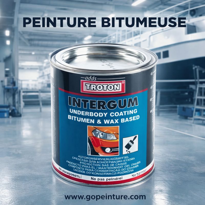 Peinture bitumeuse pour bas de caisse GOPEINTURE