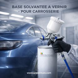 Peinture auto ou moto - Base à revernir
