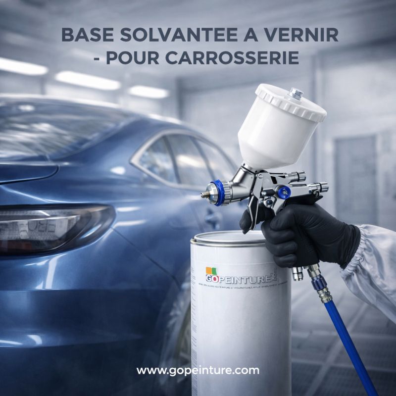 Peinture auto ou moto - Base à revernir