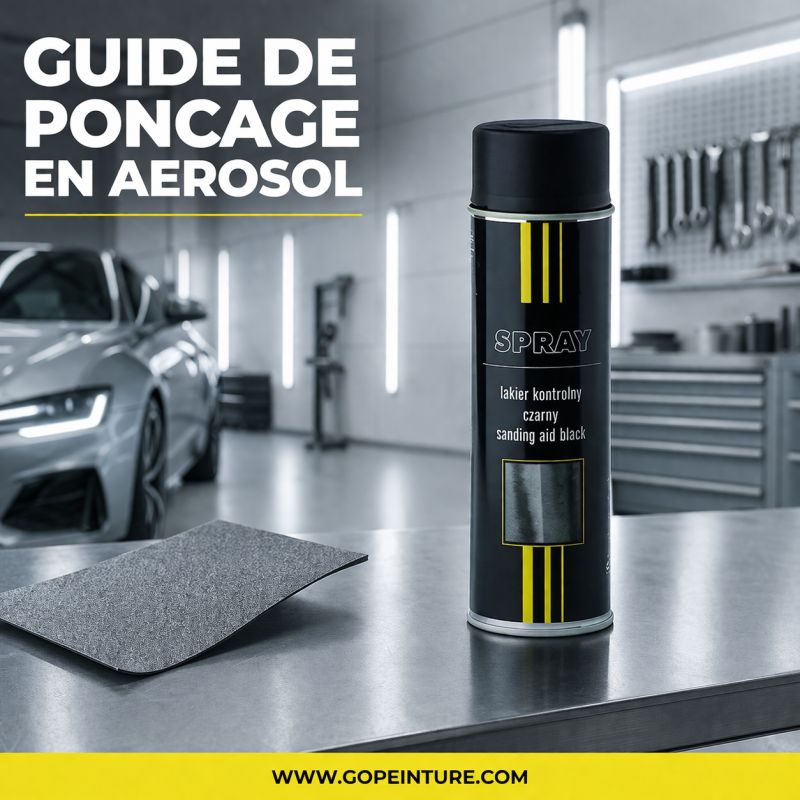 Guide de ponçage en aérosol