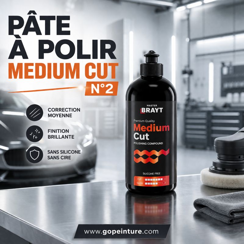 Polish Medium cut 250 g- Pâte à Polir Professionnelle