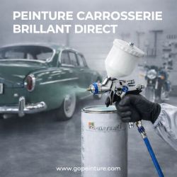 Peinture brillant direct automobile 1 kg