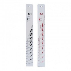 Règle de mélange GOPEINTURE 30 cm - 3:1-5:1