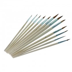 Set de 12 pinceaux pour retouches peinture GOPEINTURE