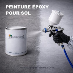 Peinture époxy pour sol satinée