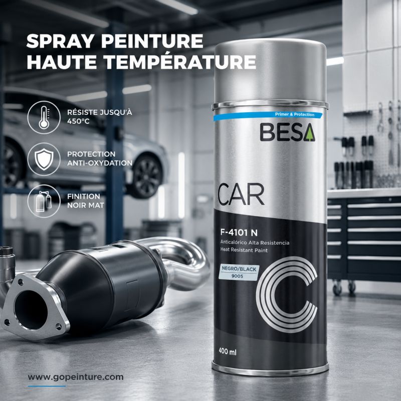 Peinture haute-température en aérosol