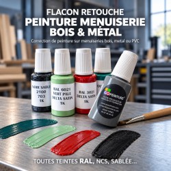 Flacon retouche peinture menuiserie bois-métal GOPEINTURE