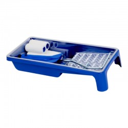 Kit bac peinture, rouleaux microfibres, manchons et accessoires GOPEINTURE