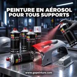 Peinture antirouille en aérosol pour tous supports GOPEINTURE