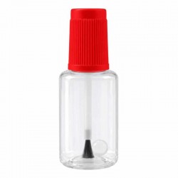 Flacon en plastique vide 20 ml avec pinceau intégré GOPEINTURE