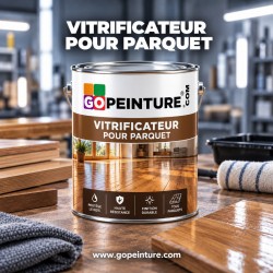 Bidon de 5L de vernis vitrificateur GOPEINTURE spécial parquet