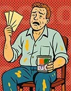 Peinture résistante à la chaleur en pot ou en aérosols.