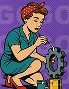 Flacon retouche industrie