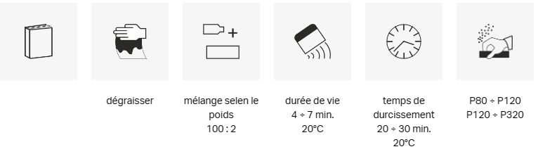 Mastic léger mode d'emploi