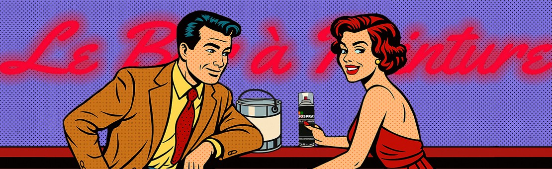 Bar à peinture, peinture sur mesure